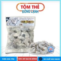 Tôm thẻ nõn đông lạnh Thiện Nhà Tôm túi 1kg giao nhanh siêu tốc HCM
