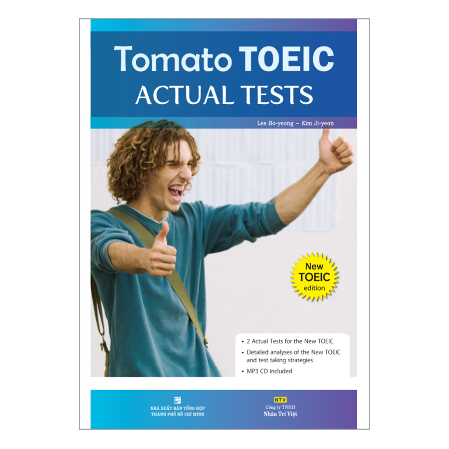 Tomato TOEIC Actual Tests (Bao Gồm 1 Đĩa MP3)