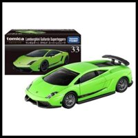 TOMICA Mô Hình Xe Hơi Lamborghini Gallardo Superleg Green No.33 Tỉ Lệ 1 / 62 Cao Cấp
