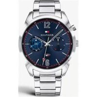 Tommy Hilfiger Analog Business Silver Mens Watch 44mm