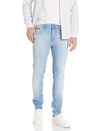Tommy Hilfiger Men's Original Steve Slim Athletic Fit Jeans with Skinny Ankle