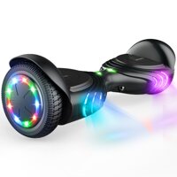 TOMOLOO Hoverboard with Bluetooth Speaker UL2272 Certified Self Balancing Electric Scooter 6.5" Two-Wheel Hover Boards with LED Lights for Kids...