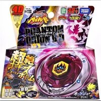 Tomy Takara Phantom Orion B:D Beyblade Metal Fusion Fury BB118 New In Box