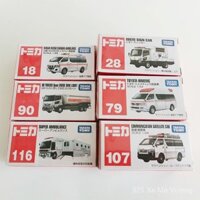 TOMY TOMICA hợp kim xe cứu thương xe cứu thương trực thăng y tế xe cứu hỏa chỉ huy Xe mô hình xe đẩy LENZ