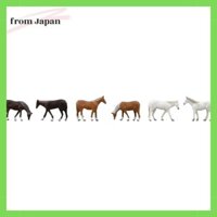 TOMYTEC Diorama Collection The Animals 108: Horses in a Pasture Diorama Supplies