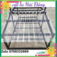 tôn nhựa lấy sáng dạng sóng ( khổ R 1m x Dài 2m ) tôn lấy sáng,tôn nhựa màu trắng