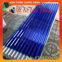 tôn nhựa lấy sáng xanh ( khổ Rộng 1m x Dài 2m ) tôn nhựa poly xanh dạng sóng,tôn lợp mái