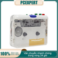Ton010s Cassette di động sang máy nghe nhạc MP3 Mini USB Tape Player Bộ chuyển đổi MP3 với phần mềm đầu vào AUX 3,5mm CD Cassette Capture Audio Music Player Tương thích với PC Laptop