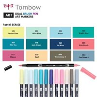 TONE PASTEL - BÚT CỌ TOMBOW ABT DUAL BRUSH PENS - 803 - PINK PUNCH