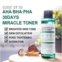 TONER AHA BHA PHA 30 DAYS MIRACLE 🌟