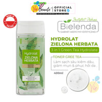 Toner Bielenda Green Tea chiết suất trà xanh, làm sạch sâu, kiềm dầu, giảm mụn cho da dầu mụn 200ml