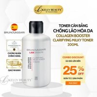 Toner Chống Lão Hóa Da Collagen Booster Clarifying Milky Toner - Bruno Vassari | Kelly Beauty