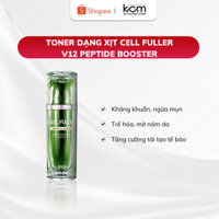 Toner dạng xịt nâng cơ trẻ hóa chống nhăn CELL FULLER V12 PEPTIDE BOOSTER PION TECH (100ml)