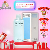 Toner DIVE IN TORRIDEN chứa hyaluronic acid có độ PH thấp giúp dưỡng ẩm 300ml