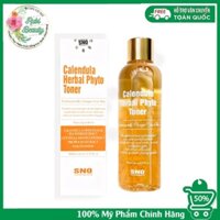 Toner Dưỡng Ẩm, Giảm Mụn Hoa Cúc Vàng Sno Calendula Herbal Phyto Toner 200ml Hàn Quốc