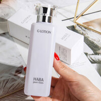 Toner dưỡng ẩm HABA G 180ml chính hãng Nhật Bản Toner dưỡng ẩm G lotion cho bà bầu nước hoa hồng labo labo