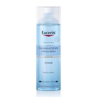 Toner Eucerin DermatoCLEAN Hyaluron làm sạch sâu cho da nhạy cảm chai 200ml