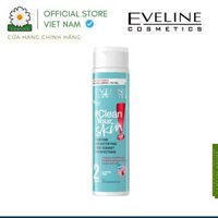 Toner Eveline Clean Your Skin làm sạch sâu, giảm mụn & thâm 225ml