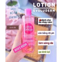 TONER EVOLUDERM 250ml DƯỠNG ẨM LÀM SẠCH SÂU DA DÀNH CHO DA NHẠY CẢM (Én Spa)