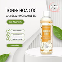 Toner Hoa Cúc & AHA MILAGANICS ES-67.56 Ngừa mụn giảm dầu 250ml