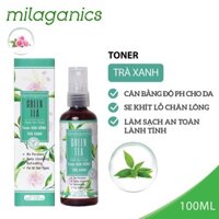 TONER HOA HỒNG TRÀ XANH MILAGANICS 100ML