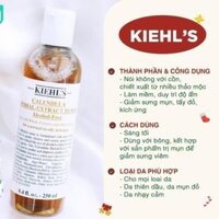 Toner Kiehl's tinh chất hoa Cúc giảm mụn nhỏ lỗ chân lông phục hối da   250ml