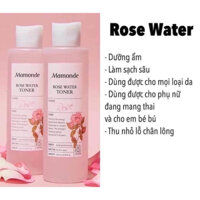 Toner Mamonde 250ml | Nước Hoa Hồng Mamonde Rose Water Toner cung cấp độ ẩm, làm mịn da