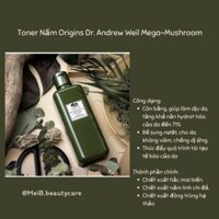 Toner Nấm Origins Mega-Mushroom