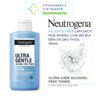 Toner NEUTROGENA Alcohol Free Toner Không Cồn Phù Hợp Với Mọi Loại Da 150mL