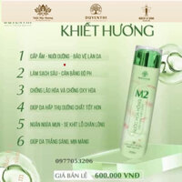 TONER NƯỚC HOA HỒNG CHO DA Mụn Bạch Linh Bách Y Sâm- Nước Hoa Hồng làm sạch sâu 200ml ( mẫu mới )