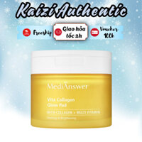 Toner Pad MediAnswer Vita Collagen Glow Toner Pad Dưỡng Sáng Da 140ml
