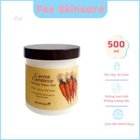 Toner Pad Skinfood Carrot Carotene Calming Water Pad bông cà rốt làm dịu mẩn đỏ và mát da - 60 pads