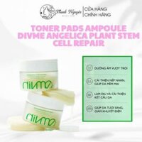 Toner Pads Ampoule Divme Angelica Plant Stem Cell Repair Làm trắng, cải thiện nếp nhăn mỹ phẩm chức năng kép