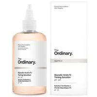 Toner tẩy da chết The Ordinary Glycolic Acid 7% Toning Solution 240ml - Nước hoa hồng tẩy da chết Canada LS