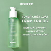 Toner Tinh Chất Kiểm Soát Dầu Ziadoo Dành Cho Da Mụn Từ Cây Tràm Trà Úc