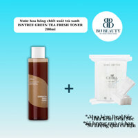 Toner trà xanh Isntree Green Tea Fresh 200ml nuôi dưỡng, làm dịu da và chống oxy hoá tốt