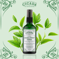 Toner Trà xanh lên men và Lá sen trắng Herbal Forest 100ml Handmade