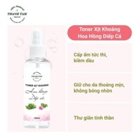 TONER XỊT KHOÁNG HOA HỒNG DIẾP CÁ