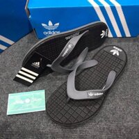 Tông adidas xám đen