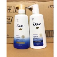 TỔNG BUÔN SLL Gội xả Dove Thái lan ( dầu gội 480 ml - Dầu xả 460ml)