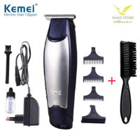 Tông Chấn Viền, Cạo Viền Chuyên Nghiệp Kemei 5021 Lưỡi Bén TẶNG Chổi Phủi Tóc - Máy Bấm Viền Kẻ Vẽ Cực Nét Cho Barber Pro - Hàng Chính Hãng
