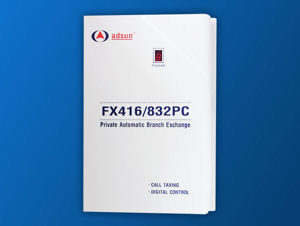 Tổng đài điện thoại ADSUN FX416PC (FX-416PC)