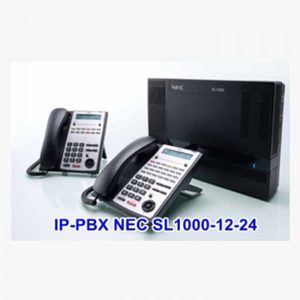 Tổng đài IP NEC SL1000 12 trung kế 24 máy nhánh