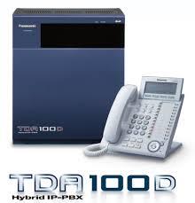 Tổng đài Panasonic KX-TDA100D - 08 trung kế - 120 thuê bao