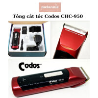 Tông đơ cao cấp Codos CHC-950 thiết kế chuyên nghiệp với lưỡi răng bằng sứ không gỉ, sắc bén