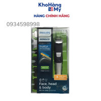 Tông đơ, cạo râu đa năng Philips Norelco MG 3750  - Multigroom 3000 - All in one - 13 chức năng - hàng chính hãng