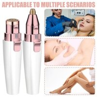 Tông Đơ Cắt Lông Mày Mặt Di Động Sạc Máy Cạo Râu Nữ 2 Trong 1 Máy Tẩy Tóc Điện Không Đau Cho Mặt Lông Mày Nách Tóc haiotavn