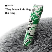 Tông đơ cắt lông thú cưng Notty - tỉa lông bàn chân - 2 đầu ,3 cữ cắt- Tiện lơi hóa cuộc sống bên thú cưng của bạn