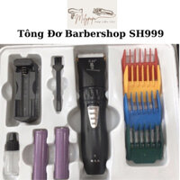 Tông đơ cắt tóc BarberShop SH999 cắt tóc gia đình đa năng tằng kèm pin dụ phòng