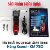 Tông đơ cắt tóc cao cấp Kemei KM-730 (chính hãng)